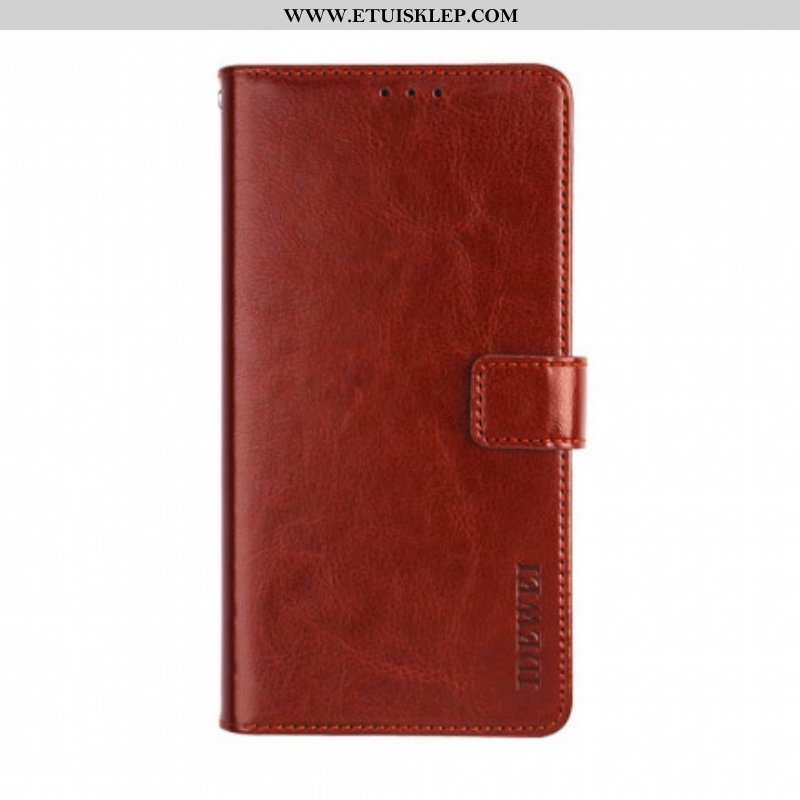 Etui Folio do Oppo A94 5G Imitacja Skóry Idewei